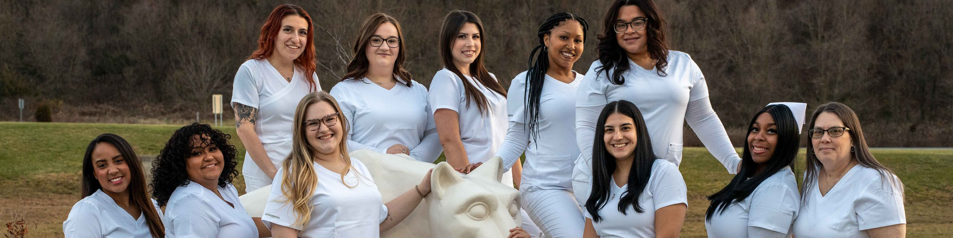 Group of Practical Nursing Graduates